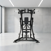 Máquina de Gimnasio Comercial de Doble Función para Entrenamiento de Fuerza, con Carga de Placas, Iso Lateral, para Pecho y Espalda