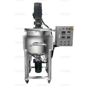 Tanque Mezclador de Acero Inoxidable de 60 Litros con <span class=keywords><strong>Agitador</strong></span>, Recipiente Calefactado con Chaqueta para Champú, Detergente, Cosméticos y Homogeneizador - Product Image 2