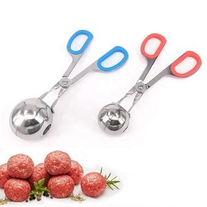 ที่ตักเนื้อสเตนเลสสตีล ไม่ติดกระทะ ใช้งานง่าย ทำ<span class=keywords><strong>ลูกชิ้น</strong></span>ได้เอง ช้อนตักเนื้อ ที่คีบเนื้อ ที่หนีบเนื้อ - Product Image 6