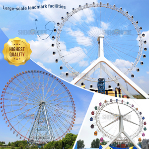 Atracciones Emocionantes, Noria Gigante Sky Dream Wheel con Iluminación LED para Parques de Aventuras y Centros Comerciales, Construcción en Fibra de Vidrio - Product Image 6