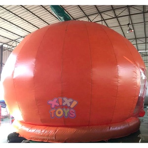 Chất Lượng Cao Inflatable Orange Nhảy Nhà/Inflatable Orange Nhảy Bouncy Dome - Product Image 3
