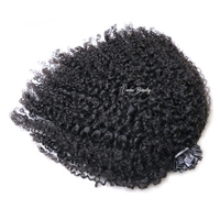 Extensions de cheveux humains VMAE Afro Kinky Curly K TIP 3C-4A TYPE 4B 4C Exotic Kinky Curly, cuticules alignées, kératine vierge, 100g KTIP