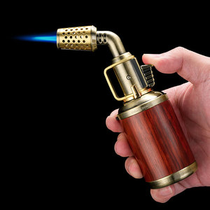 CIGARLOONG multifunción butano antorcha recargable solo Jet llama Gas mano cigarro muestra accesorios ceniceros encendedores - Product Image 1