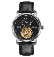 Skmei 9240-Reloj de pulsera para hombre, resistente al agua, automático