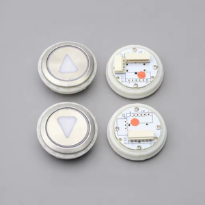 Bouton de sol numérique personnalisable en acier inoxydable pour <span class=keywords><strong>ascenseur</strong></span>, pièce de rechange à excellent rapport qualité-prix pour hôpitaux et hôtels - Product Image 4