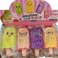 Jouet Squishy Populaire en Poudre d'Or Série Maltose, Réaliste, à Rebond Lent, Anti-Stress, en Plastique, Unisexe, pour 14 ans et plus