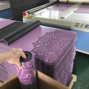 مخصص اليوغا تصميم مختبر إنفينيتي 5 مللي متر سميكة ماندالا نمط بو سجادة يوغا مطاطية الطبيعي - Product Image 3