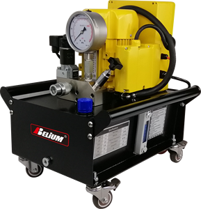 Pompe hydraulique électrique 700 bars / 10000 psi BHE5010MV43R 1,5 kW, capacité d'huile 10 L, haute pression 700 bars - Product Image 5