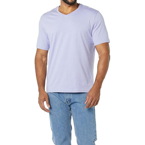 เสื้อยืดคอกลมผู้ชายดีไซน์ใหม่คุณภาพสูง เรียบง่าย สวมใส่สบายสำหรับฤดูร้อน ระบายอากาศได้ดี แห้งเร็ว รับผลิตตามแบบ ราคาขายส่ง - Product Image 5