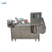 Friteuse continue pour snacks extrudés et soufflés – Ligne de production automatique pour boulettes de fromage, spirales de maïs, et Namkeen