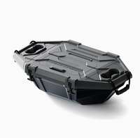 Glacière flottante, glacière à glace flottante de 40 QT avec compartiment de rangement étanche et corde de remorquage, glacière à boissons amphibie haut de gamme