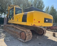 Excavatrice hydraulique sur chenilles Komatsu PC460 8 d'occasion, excavatrice lourde Komatsu PC460 8 d'occasion, forte puissance de creusement 460