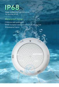 Lampu Kolam <span class=keywords><strong>LED</strong></span> Tahan Air IP68 12V dengan Remote Control, Terisi Resin ABS, RGB, Dapat Diisi Ulang, Lampu Kolam <span class=keywords><strong>LED</strong></span> Bawah Air yang Dapat Dicelupkan - Product Image 4