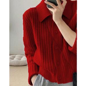 Ventes directes d'usine pull pour femmes pull tricoté court pour femmes pull de mode - Product Image 2