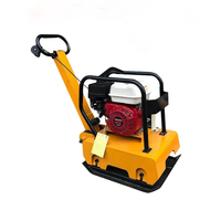 Pilon vibrant à plaque plate essence-diesel-électrique, petit équipement de compactage de sol, prix usine