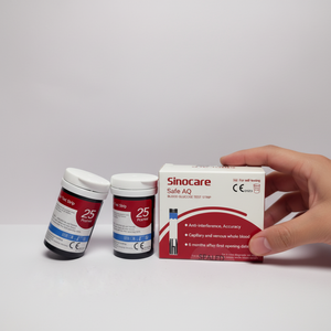 แผ่นตรวจวัดระดับน้ำตาลในเลือด <span class=keywords><strong>Safe</strong></span> AQ Smart - Product Image 2