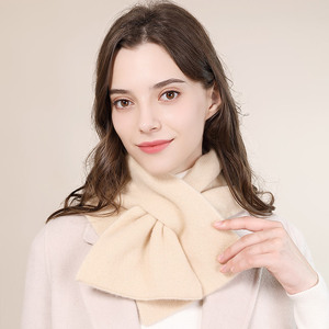 100%ウール製カスタムロゴ入りレディースロングスタイル冬用スカーフ ウールカシミヤビジネスアクセサリー冬用スカーフ 大人用 - Product Image 5