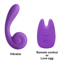 Jouets sexuels Great Force Toys pour adultes, vibrateur en silicone complet 2 en 1 avec télécommande, orgasme, masturbation féminine, sextoy pour femmes