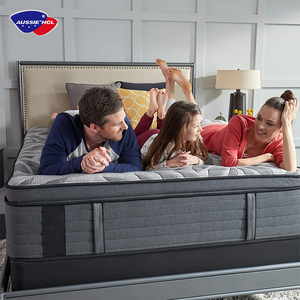 Vua Nữ Hoàng Nệm Cuộn Lên Trong Một Hộp Carton Gel Bộ Nhớ Đôi Ngủ Tốt Đôi Lai Bọt Túi Mùa Xuân Nệm - Product Image 3