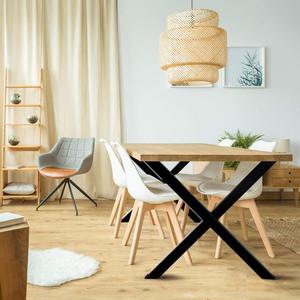 Gambe del tavolo Heavy Duty Mobili Telaio Ristorante Sala Da Pranzo Scrivania <span class=keywords><strong>Piedi</strong></span> In Acciaio Cast Ferro Da Pranzo In Metallo a Forma di <span class=keywords><strong>X</strong></span> Gambe del Tavolo Per da tavolo - Product Image 6