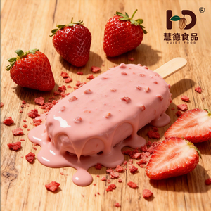 Ingredienti al Cacao Cioccolato Fatto con Puro Burro di Cacao con Polvere di Fragola Utilizzabile nella Pasticceria - Product Image 1
