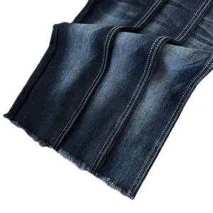 Kadınlar için denim şort streç rahat streç denim kumaş tedarikçisi Foshan denim