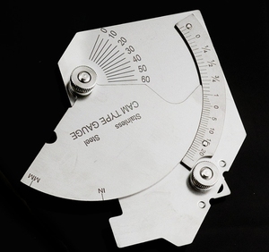 Uweld cầu cam Gage kiểm tra Hàn kiểm tra đo kiểm tra độ sâu của Undercut và rỗ fillet hàn của chuẩn bị sai lệch - Product Image 2