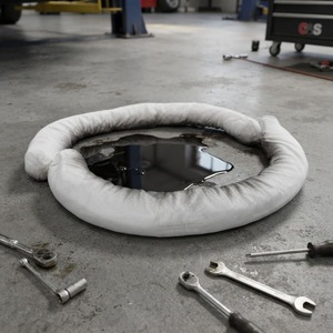 Ya Emici Sosis Spill Containment per Camion, Uso Generale, Calza Assorbente Olio in PP/PE e Barriera per Ambienti di Lavoro - Product Image 1