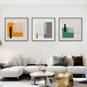 <span class=keywords><strong>Affiches</strong></span> Murales Carrées Modernes Abstraites Rétro Géométriques Écologiques Imperméables Haute Résolution <span class=keywords><strong>Originales</strong></span> 10 Couleurs Impressions sur Toile - Product Image 1