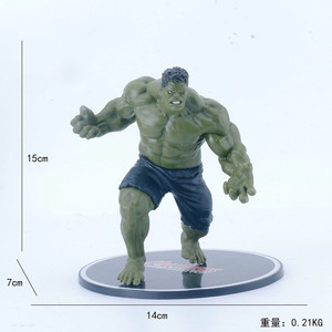 Figurines d'action de la série Super Héros Spiderman Iron Man Hulk <span class=keywords><strong>Captain</strong></span> <span class=keywords><strong>America</strong></span> Modèles de <span class=keywords><strong>collection</strong></span> en PVC Jouets pour enfants Cadeaux - Product Image 6