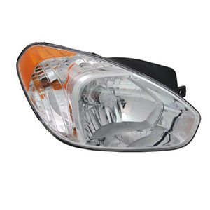 Faro de proyector halógeno LED DRL faro delantero para <span class=keywords><strong>Huyundai</strong></span> Accent 2007-2011 HY2502144 921011E011 - Product Image 1