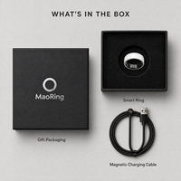 Bague intelligente NFC en acier inoxydable avec suivi du rythme cardiaque, du sommeil et de la forme physique, contrôle par application, paiement, compatible Android, étanche IP68