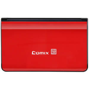 คอมิกซ์ ซี-600 เครื่องคิดเลขพกพาแบบพับได้ สีแดง คอมพิวเตอร์พกพาที่ใช้แบตเตอรี่ - Product Image 1