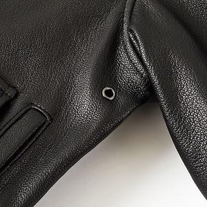 Chaqueta de Motociclista GLOBAL EDGE GPG-324 Personalizada de Cuero Negro para Hombre, Transpirable, de Invierno, Manga Larga, Servicio OEM, Personalizable - Product Image 6