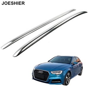 JOESHIER ขายส่ง แร็คหลังคาสำหรับรถยนต์ 4x4 สำหรับ Audi A3 ปี 2012-2023  ราวหลังคา แร็คหลังคา บาร์ข้าง อลูมิเนียมอัลลอย - Product Image 1