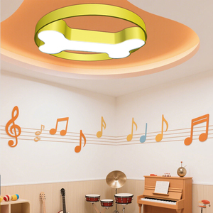 60cm 80cm <span class=keywords><strong>LED</strong></span> trần ánh sáng phim hoạt hình màu xương <span class=keywords><strong>LED</strong></span> ánh sáng mặt dây chuyền trong nhà công viên giải trí mẫu giáo ánh sáng ban ngày lịch thi đấu - Product Image 3