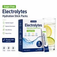 Rainwood Private Label Zero Sugar Electrolyte Drink Mix Stick Packs pour l'hydratation