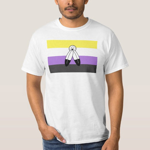 Nuoxin Wholesale Customized Cheaper Gay <strong>Pride</strong> Flag Rainbow Oversize <strong>T</strong>-<strong>Shirt</strong> Logo Men With 100% Cotton - Product Image 3