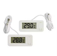 Termometer layar Digital TPM-30, pengukur suhu elektronik dengan LCD tanam Sensor higrometer untuk pengukuran temperatur