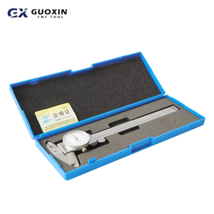 Calibrador de esfera GUANGLU GL 0-<span class=keywords><strong>150mm</strong></span> 200mm 300mm 500mm calibradores Vernier con indicadores calibradores mecánicos digitales - Product Image 3