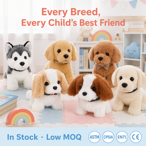 Lot de chiens en peluche, animaux en peluche assortis, Golden Husky, Poodle, Shiba, <span class=keywords><strong>Labrador</strong></span>, 14 cm, peluche douce, cadeau d'anniversaire, anti-stress - Product Image 2