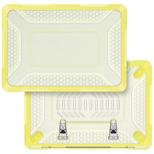 <span class=keywords><strong>Funda</strong></span> Protectora 2 en 1 a Prueba de Golpes para MacBook Neo de <span class=keywords><strong>13</strong></span> <span class=keywords><strong>Pulgadas</strong></span>, Carcasa Rígida Transparente con Borde Suave, Modelo A3404, Antihuellas - Product Image 5
