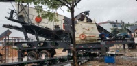 Pabrik Penghancur dan Penyaring Batu Lunak 60 TPH dengan Jaw Crusher & Impact Crusher Terkontrol PLC, Gearbox, Mesin, dan Konveyor