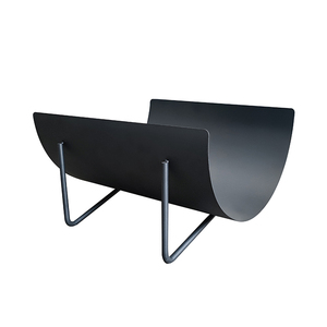 Herramientas para Chimenea Interior/Exterior, Soporte de Almacenamiento de Leña de Metal Resistente y Moderno, Accesorios para Fogatas - Product Image 6