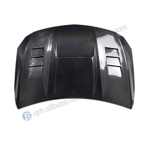 ฮู้ดคาร์บอนไฟเบอร์สีดำสำหรับ Mercedes Benz <span class=keywords><strong>Gla</strong></span> GLA45 X156 <span class=keywords><strong>AMG</strong></span> 2016 2018 - Product Image 5