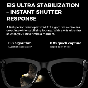 Gafas inteligentes M01 con cámara HD de 500W Traducción de IA ENC Reducción de ruido Chatgpt Deportes Auriculares portátiles inteligentes Hombres Mujeres - Product Image 5