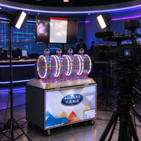 Machine de jeu HUAXI Pick 4 Lucky Lotto & Keno, système de tirage automatique RFID en direct sur site