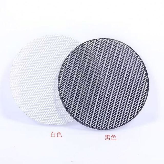 Customized Color Size Metal Microphone Mesh Screen Black White Round Speaker Grill For Television Mic