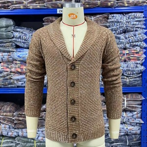 Cardigan Vintage Autunno Inverno da Uomo, Maglione Casual Jacquard alla Moda, Cappotto Maglione Oversize Lavorato a Maglia - Product Image 3