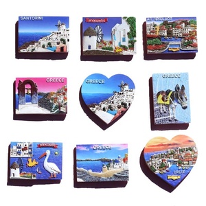 Haute qualité grèce athènes <span class=keywords><strong>mer</strong></span> égée Souvenirs touristiques aimant de réfrigérateur faisant la Machine personnalisé 3D réfrigérateur aimant cadeaux - Product Image 2
